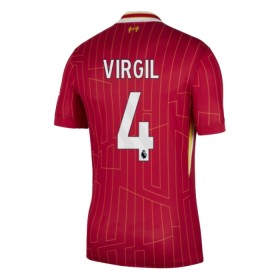Camisetas Liverpool Virgil 4 Primera 2024-25 - Hombre